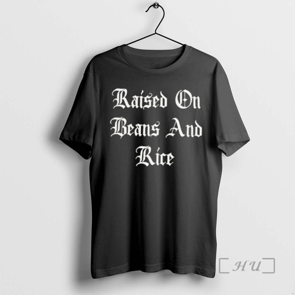 Officials Raised On Beans And Rice Old English Typography Aesthetic