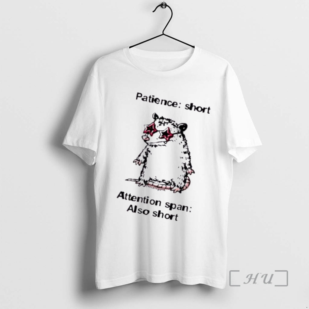 Officials Rat Patience Short Attention Span Also Short