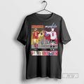 Officials Redskins Jayden Daniels And Capitals Alexander Ovechkin Washington T Shirts s
