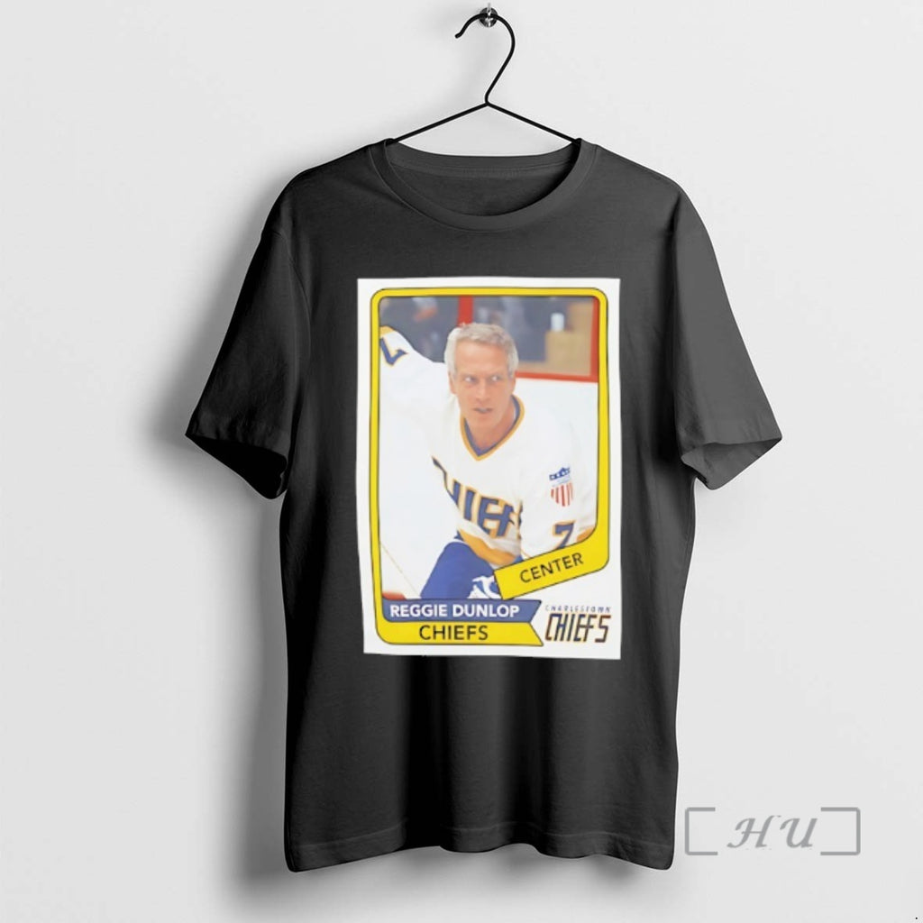 Officials Reggie Dunlop Hockey Card Movie Graphic