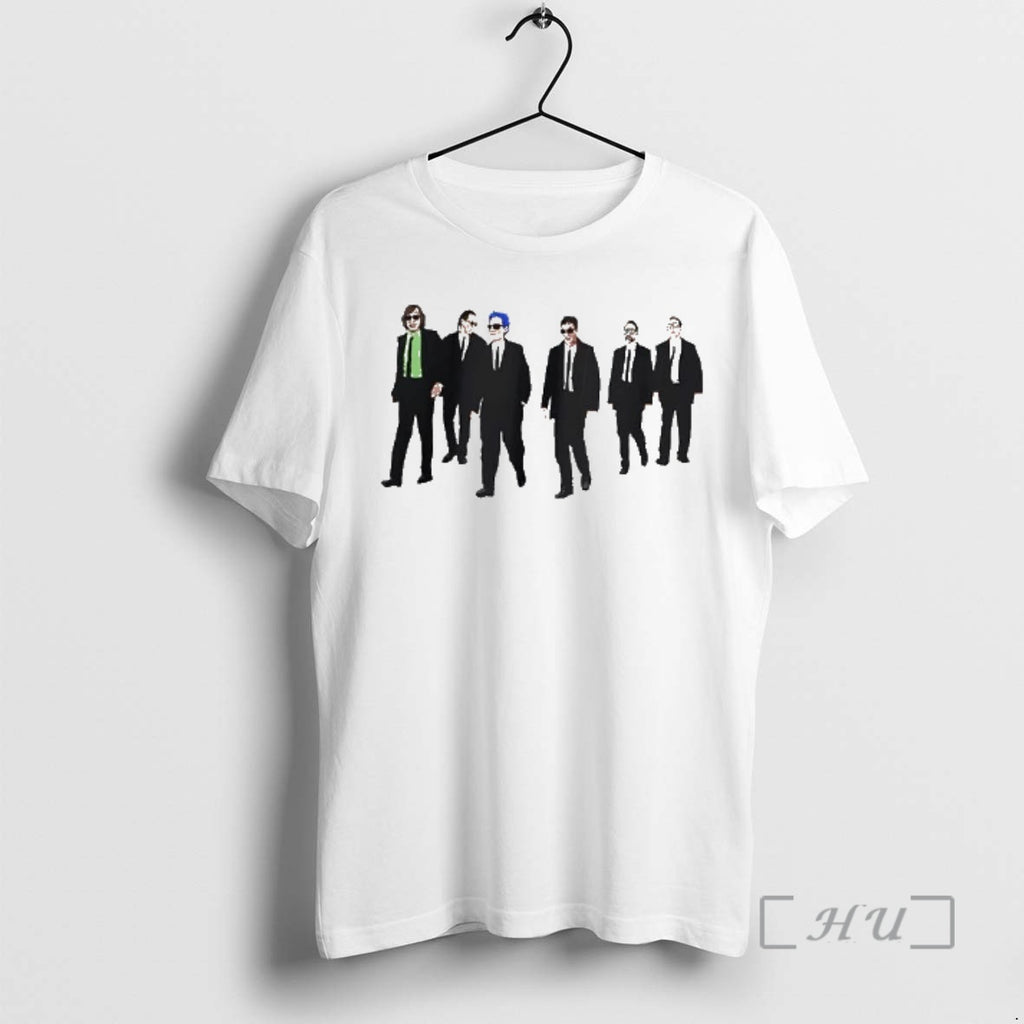 Officials Reservoir Dogs Style Movie Characters Walking In Black Suits