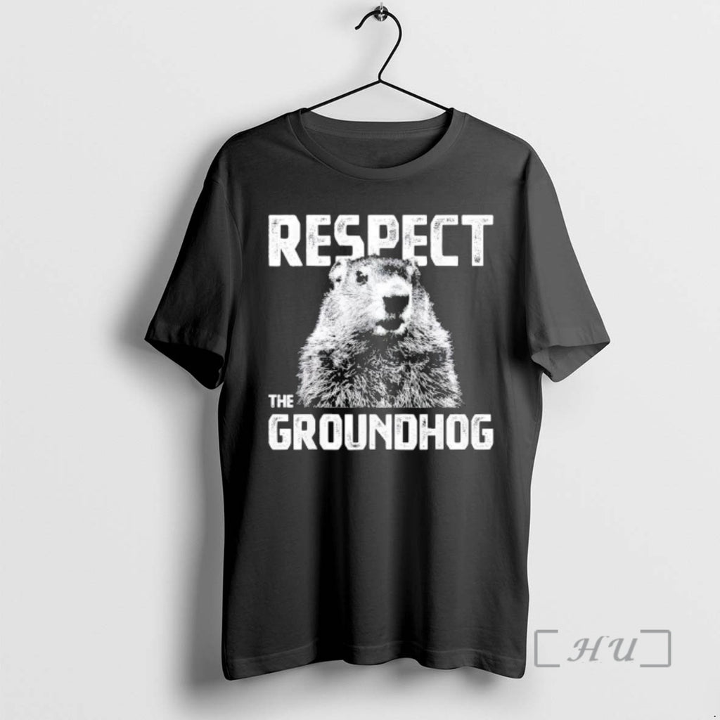 Officials Respect The Groundhog Funny Woodchuck