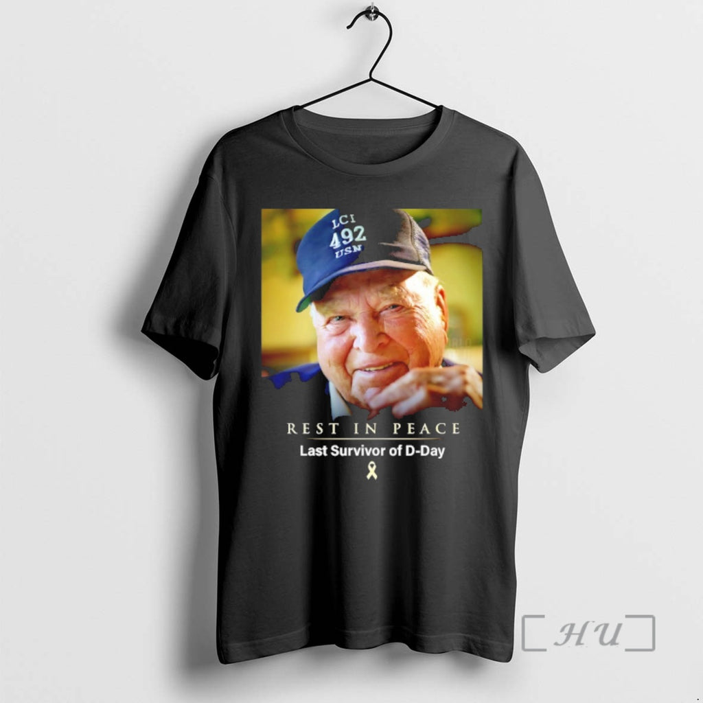 Officials Rest In Peace Stan Nelson Last Survivor Of D Day Premium T Shirts Sweater