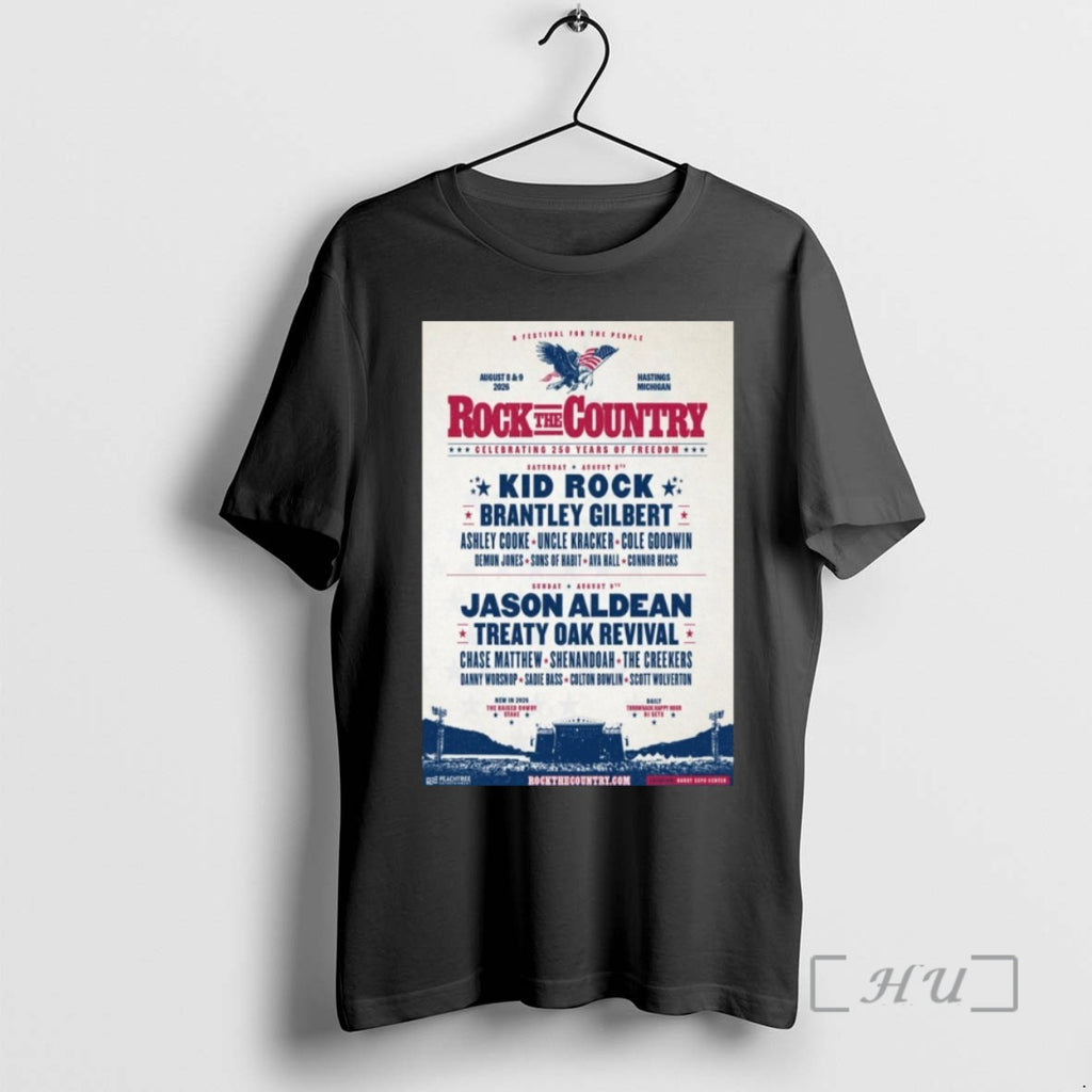 Officials Rock The Country Hastings Michigan August 8 9 2026 Events Premium T Shirts Sweater