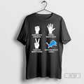 Officials Rock Beats Scissors V Paper Beats Rock Scissors Beats Paper Nothing Beats Detroit Lions
