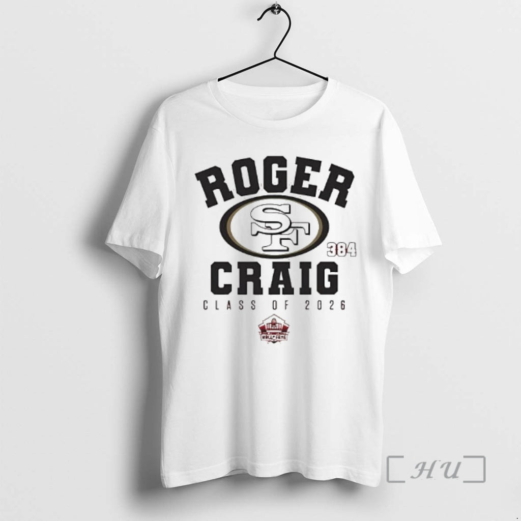 Officials Roger Craig 49ers Class Of 2026 Enshrinee Logo