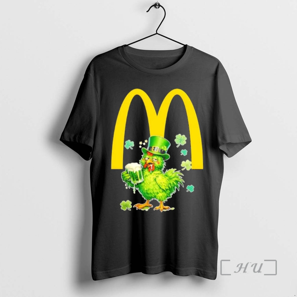 Officials Rooster Drinking Beer X Mcdonalds Happy St