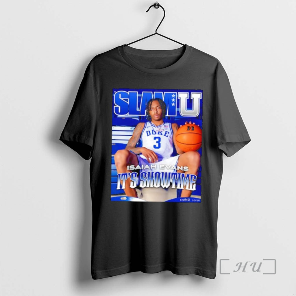 Officials Slam U Duke 3 Isaiah Evans Its Showtime Graphic Basketball Premium T Shirts Sweater