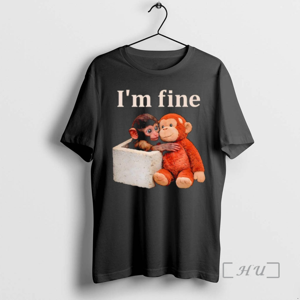 Officials Sad Monkey Punch With An Orange Toy Im Fine