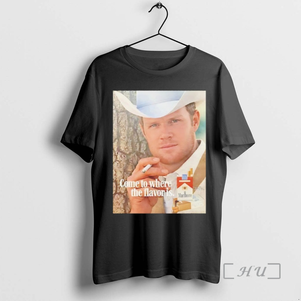 Officials Sam Darnold Marlboro Guy Come To Where The Flavor Is Premium T Shirts Sweater