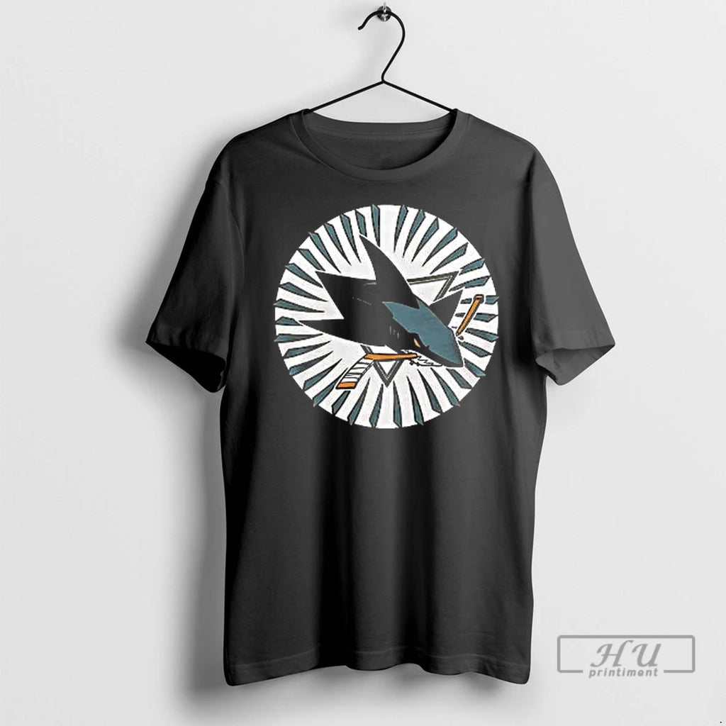 Officials San Jose Sharks 365 Center Ice 2 Sided T Shirt