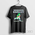 Officials Saquon Barkley Retro Baller Running Back Player Graphic T Shirt s