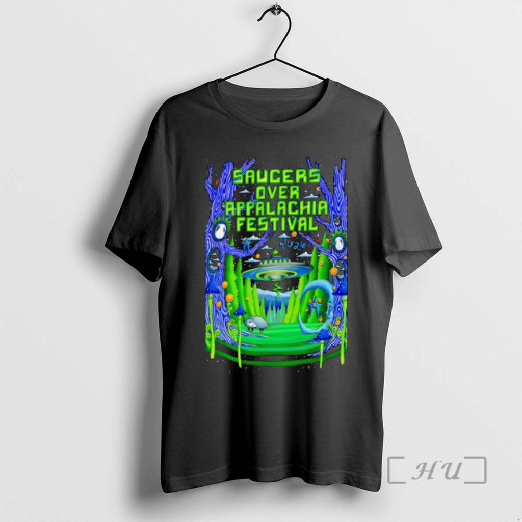 Officials Saucers Over Appalachia Festival Jun 13 2026 In Bristol Va Premium T Shirts Sweater