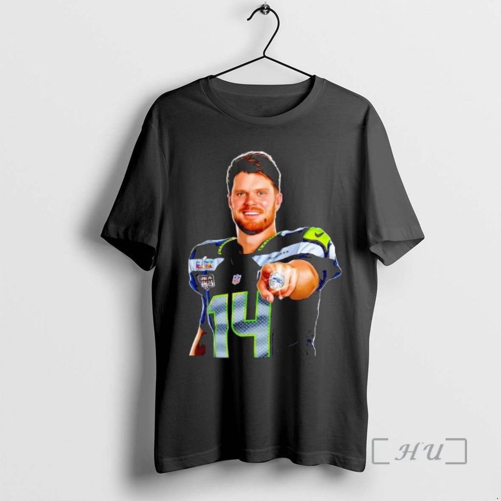 Officials Seahawks Sam Darnold The Champs Of Ring Graphic