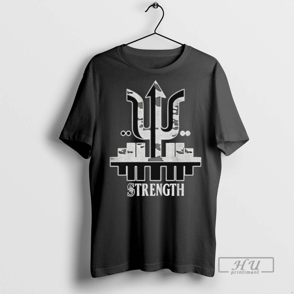 Officials Seattle Mariners Cal Raleigh Cal Strength Trident Ups Mlb T Shirt s