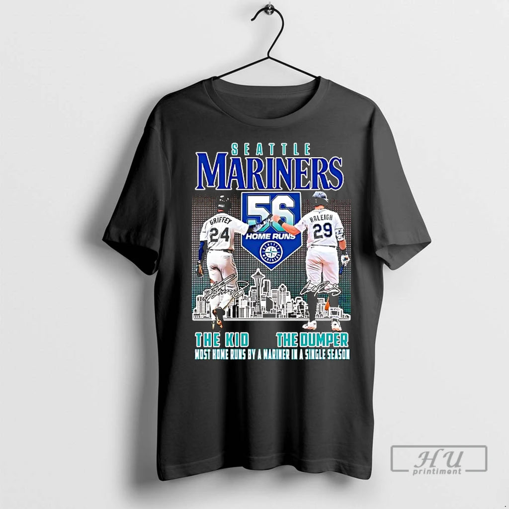 Officials Seattle Mariners Griffey The Kid And Raleigh Dumper Most Home Ruins By A Mariners