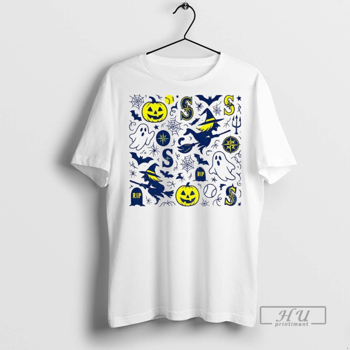 Officials Seattle Mariners Inspired Modern Halloween T Shirt s Unisex , , , Long Sleeve Tee