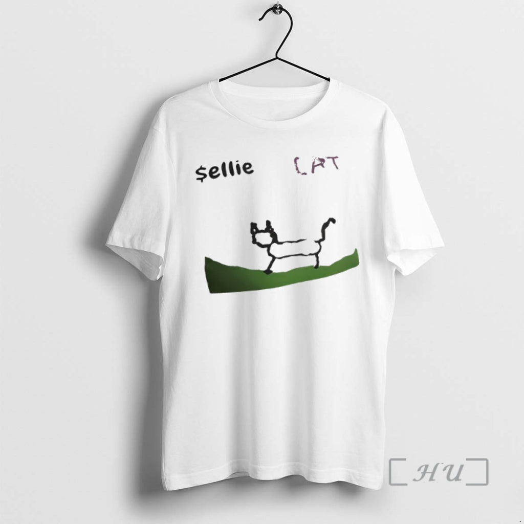 Officials Sellie Cat Drawing