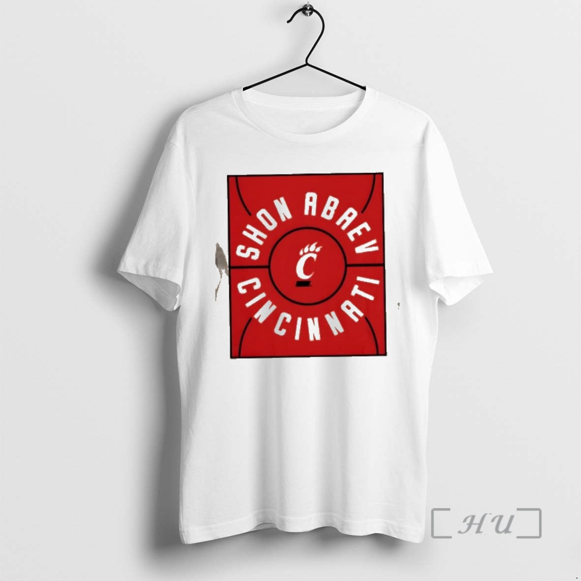 Officials Shon Abaev Full Court Cincinnati Bearcats Basketball T-Shirts