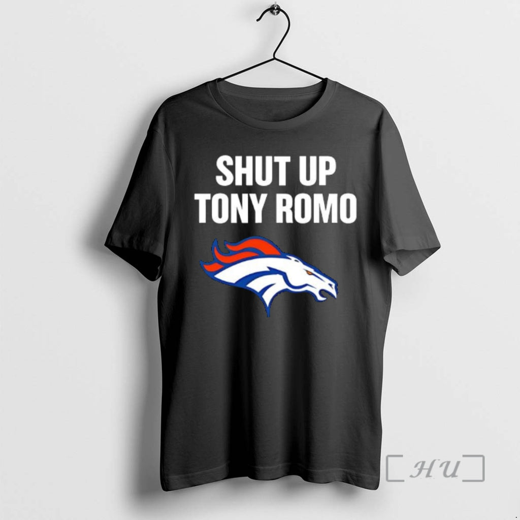 Officials Shut Up Tony Romo Broncos Football Graphic
