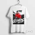 Officials Sidney Crosby Olympic Silver Team Canada Milano Cortina 2026 3x Medalist Premium T Shirts