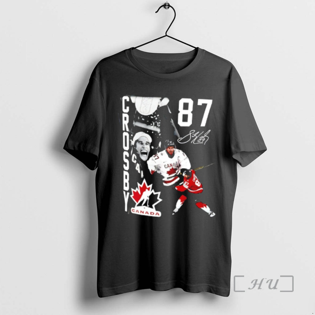 Officials Sidney Crosby Team Canada Hockey Graphic