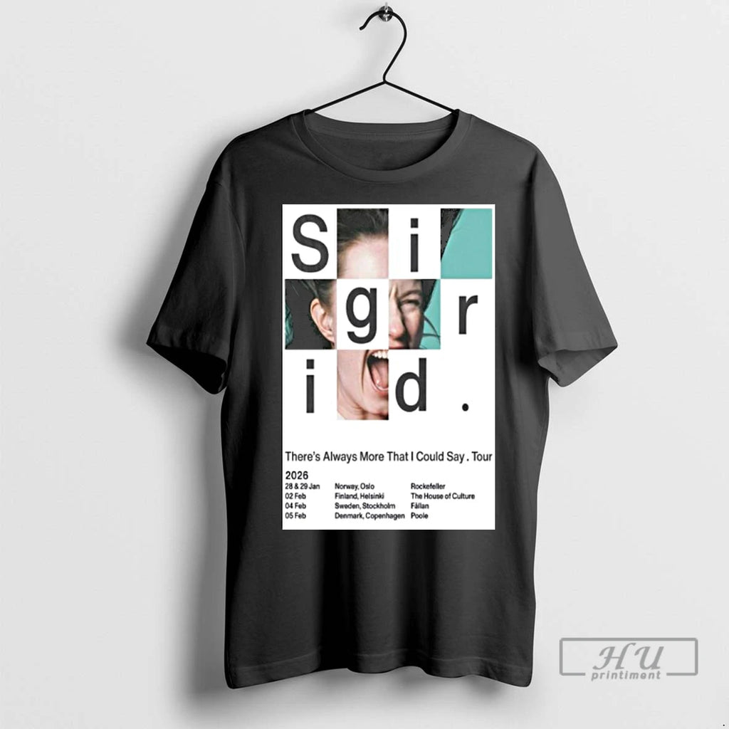 Officials Sigrid Theres Always More That I Could Say Tour 2026 Long Sleve