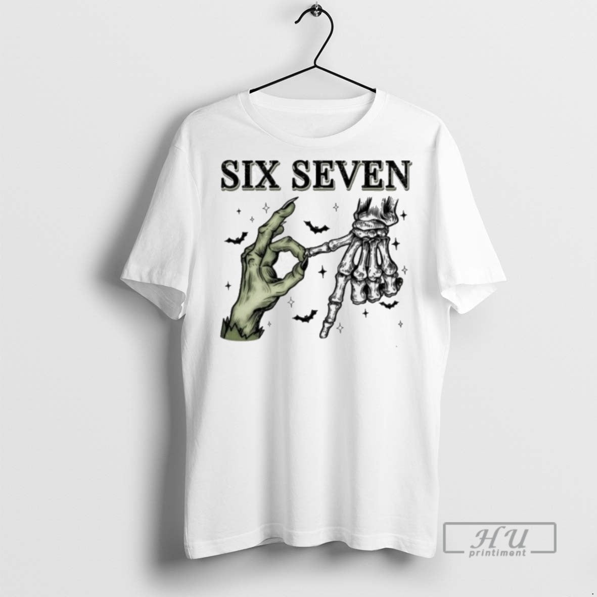 Officials Six Seven 6 7 6 7 Halloween Tee Funny Number Meme T Shirts Unisex , , , Long Sleeve Tee
