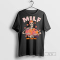Officials Skeleton Man I Love Fall Milf T Shirt s Unisex , , , Long Sleeve Tee