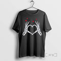 Officials Skeleton Love Hand Sign Valentines Day