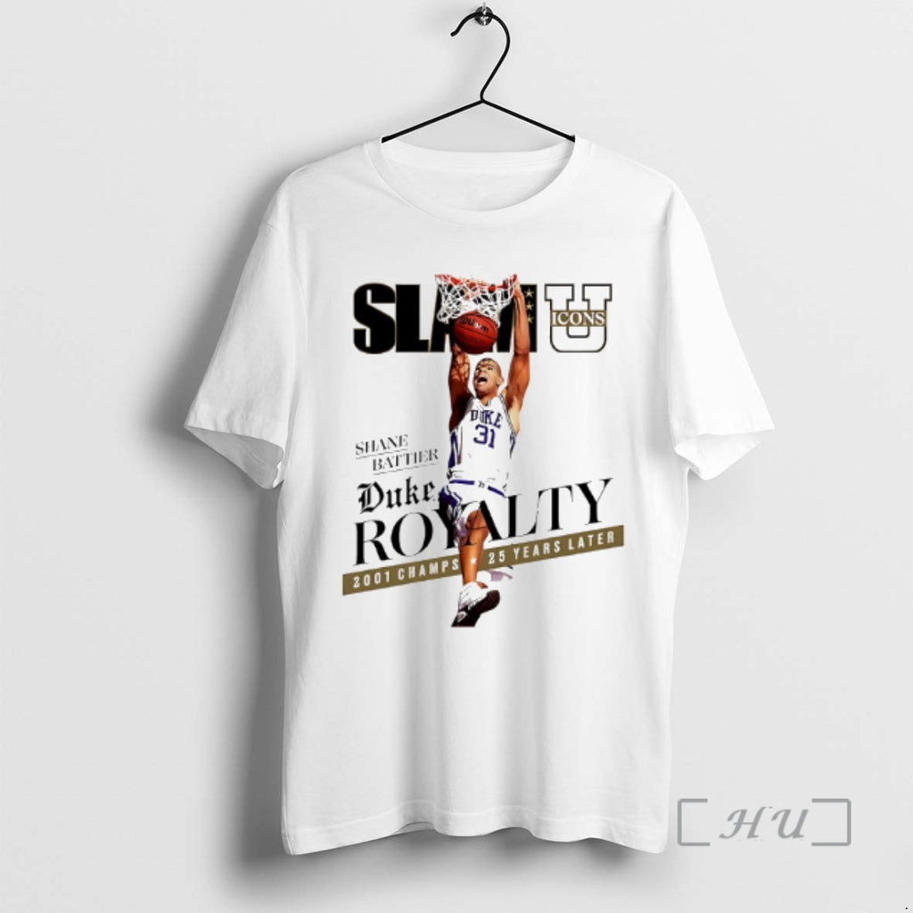 Officials Slam U Icons Shane Battier Team Duke Royalty 2001 Champs 25 Years Later Premium