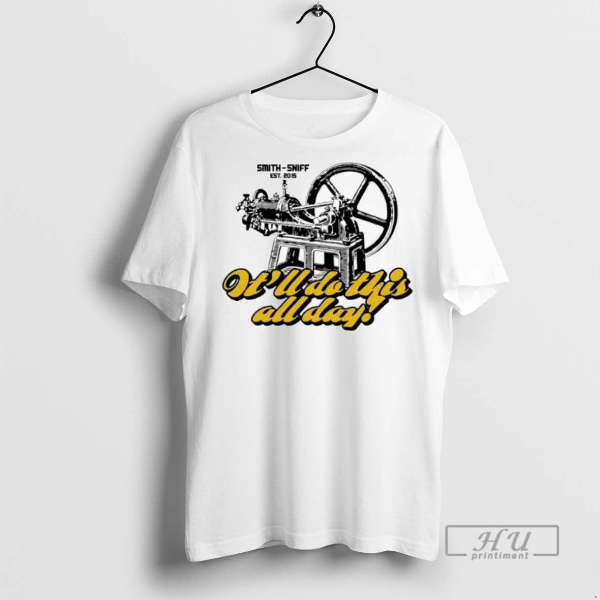 Officials Smith Sniff Est 2015 Itll Do This All Day T Shirt s Unisex , , , Long Sleeve Tee