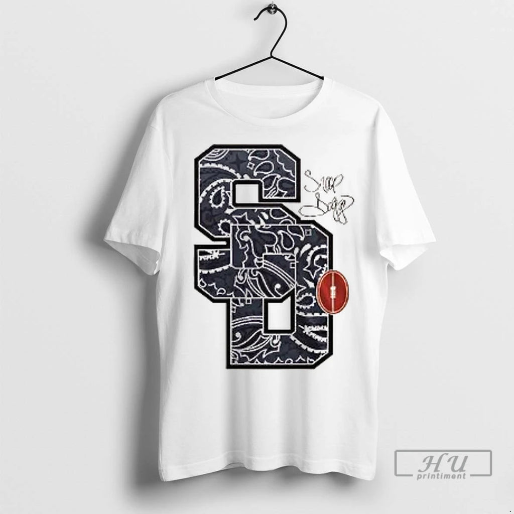 Officials Snoop Dogg 2025 Afl Grand Final 2 Sided T Shirt