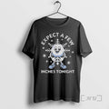 Officials Snow Flake Expect Few Inches Tonight T-Shirts