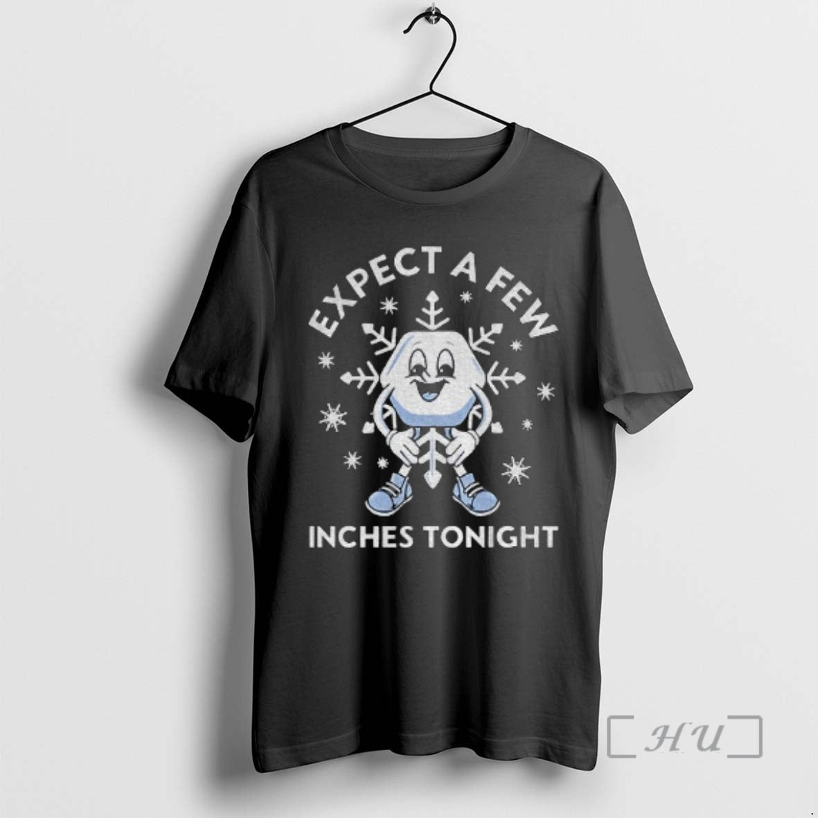 Officials Snow Flake Expect Few Inches Tonight T-Shirts