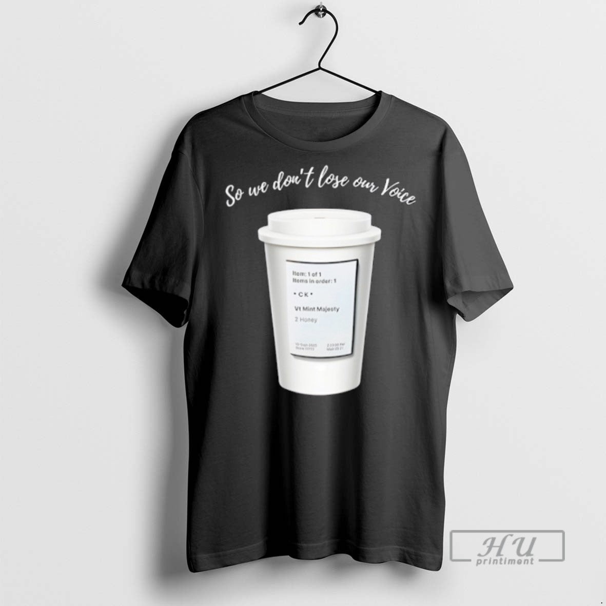 Officials So We Dont Lose Our Voice Mint Majesty Tea Order Tea Label Unisex , , , Long Sleeve Tee