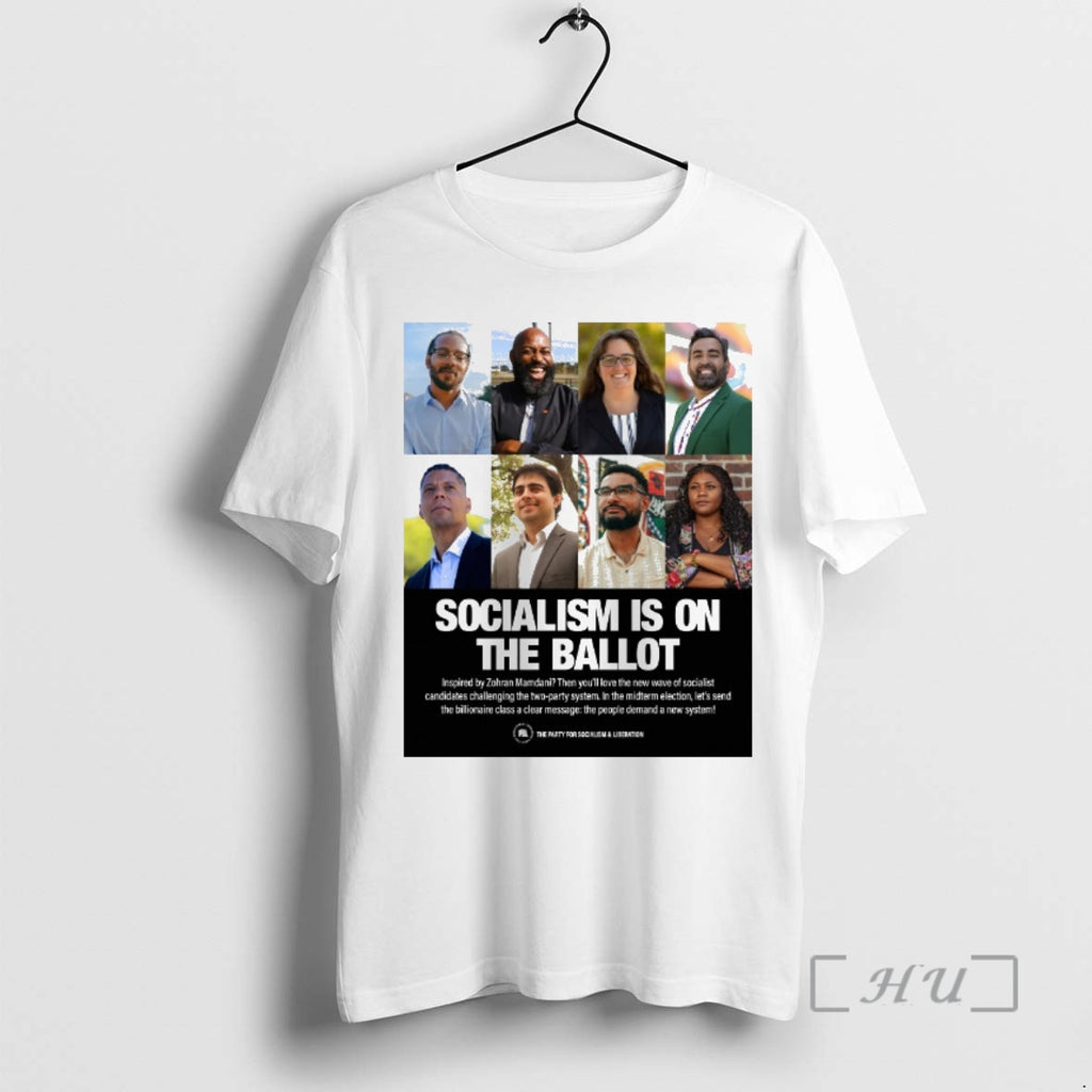 Officials Socialism Is On The Ballot Inspired By Zohran Mamdani 2026 Premium T Shirts Sweater