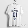 Officials Sol Nasir 01 Back Back Champs World Champions T-Shirts