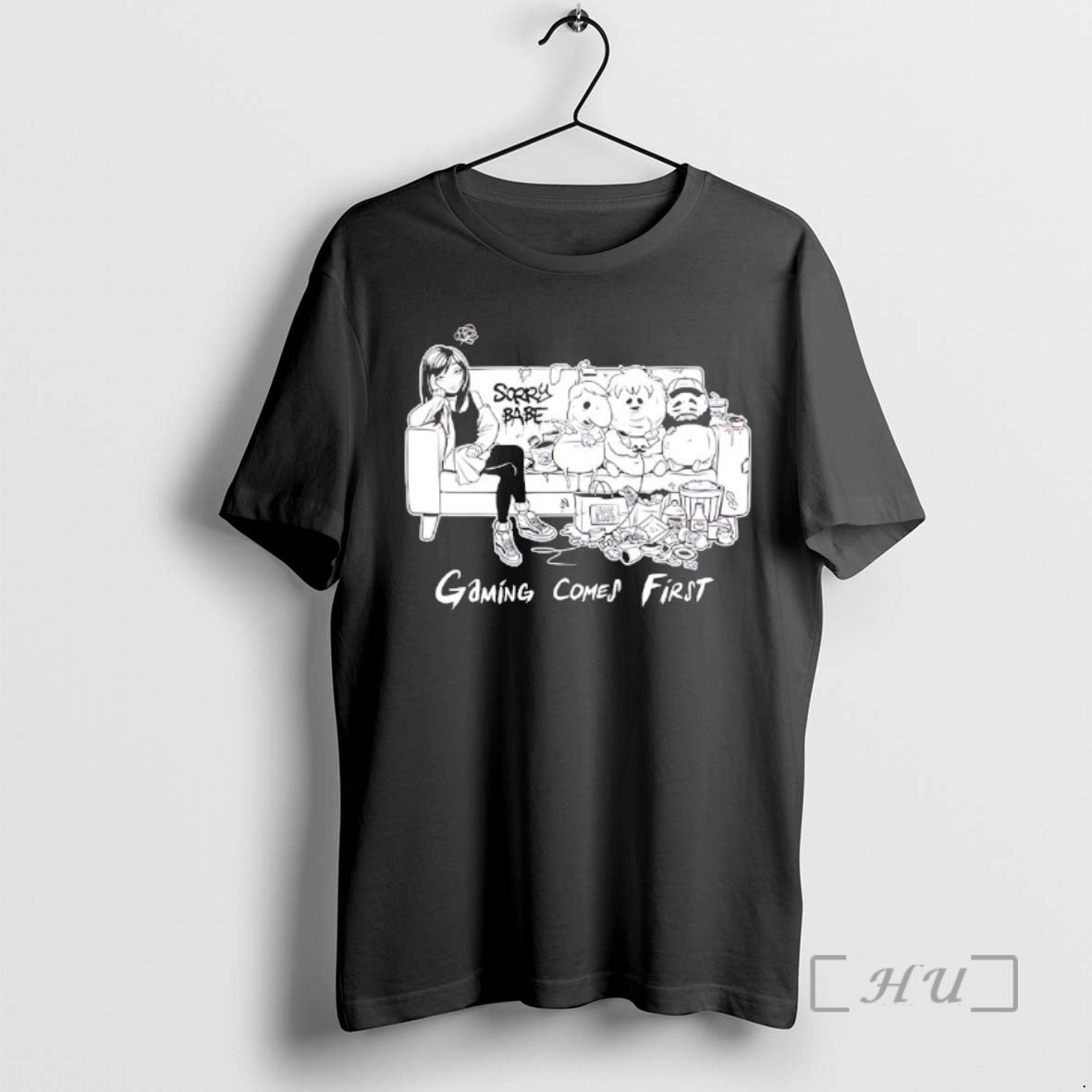 Officials Sorry Babe Gaming Comes First T-Shirts