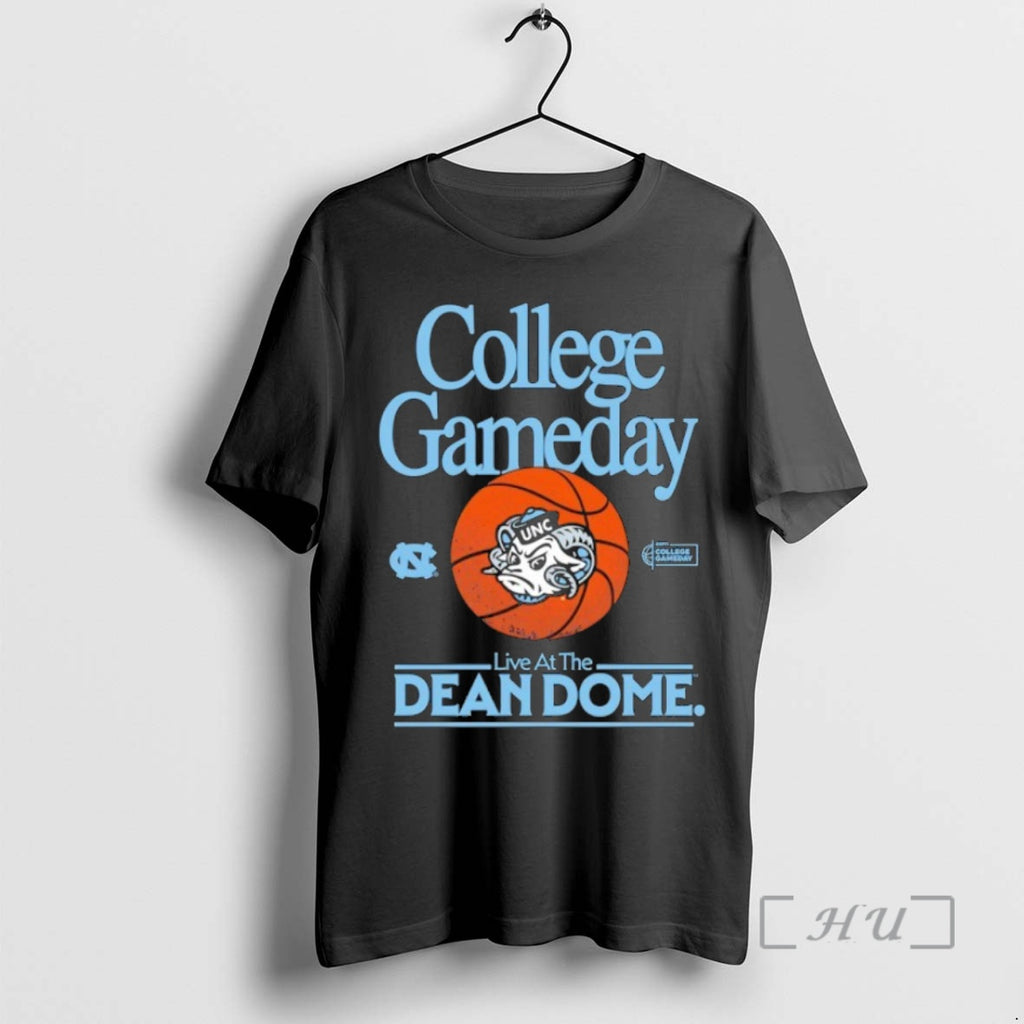 Officials South Carolina Tar Heels College Gameday Live At The Dean Dome Premium T Shirts
