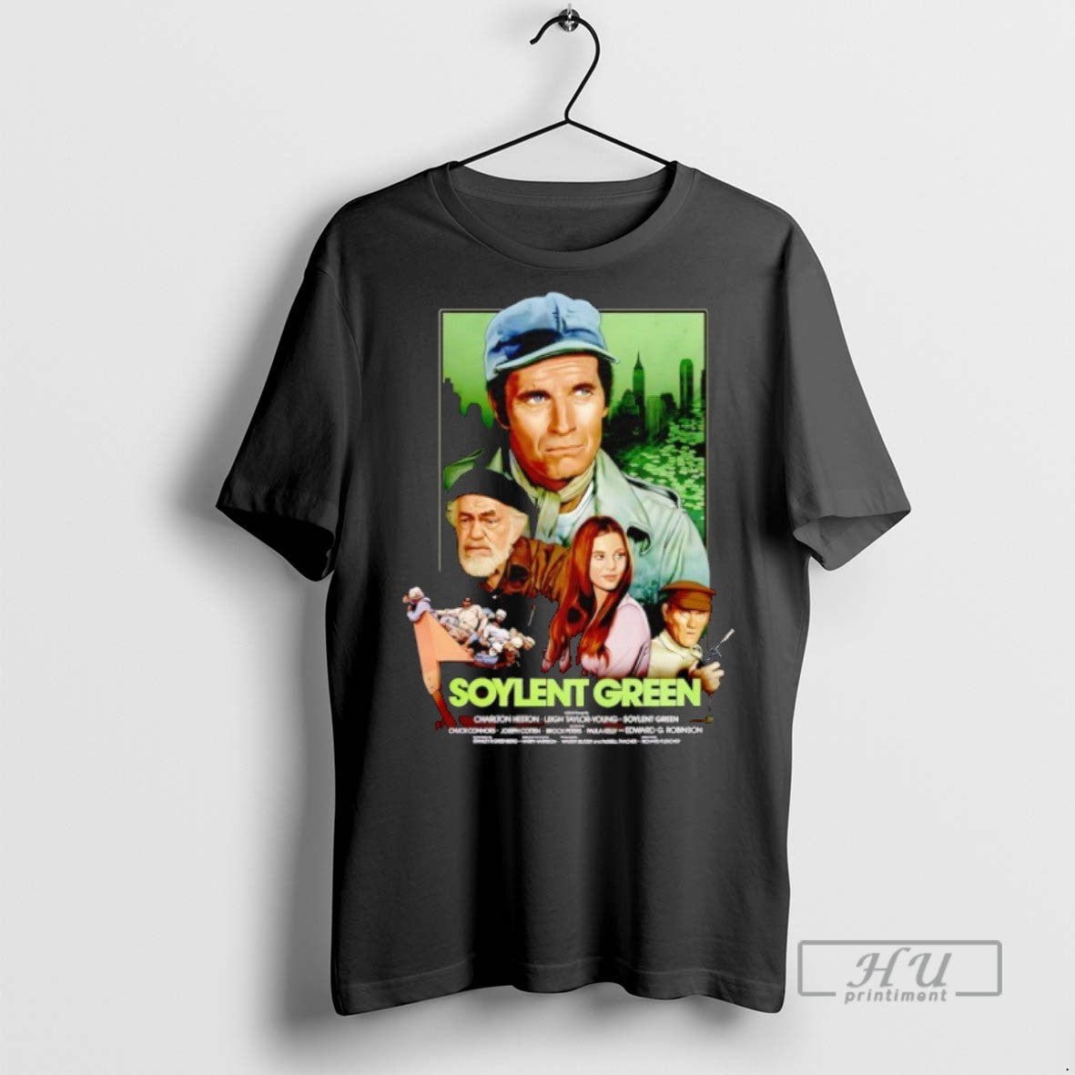 Officials Soylent Green Characters Movie T Shirt s Unisex , , , Long Sleeve Tee