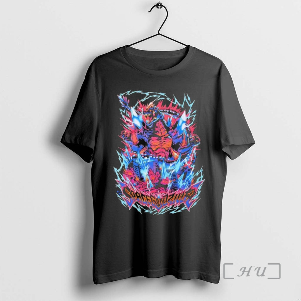 Officials Space Godzilla Lightning Graphic