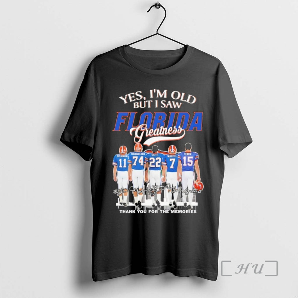 Officials Spurrier Youngblood Smith Wuerffel Tebow Yes Im Old But I Saw Florida Gators Greatness