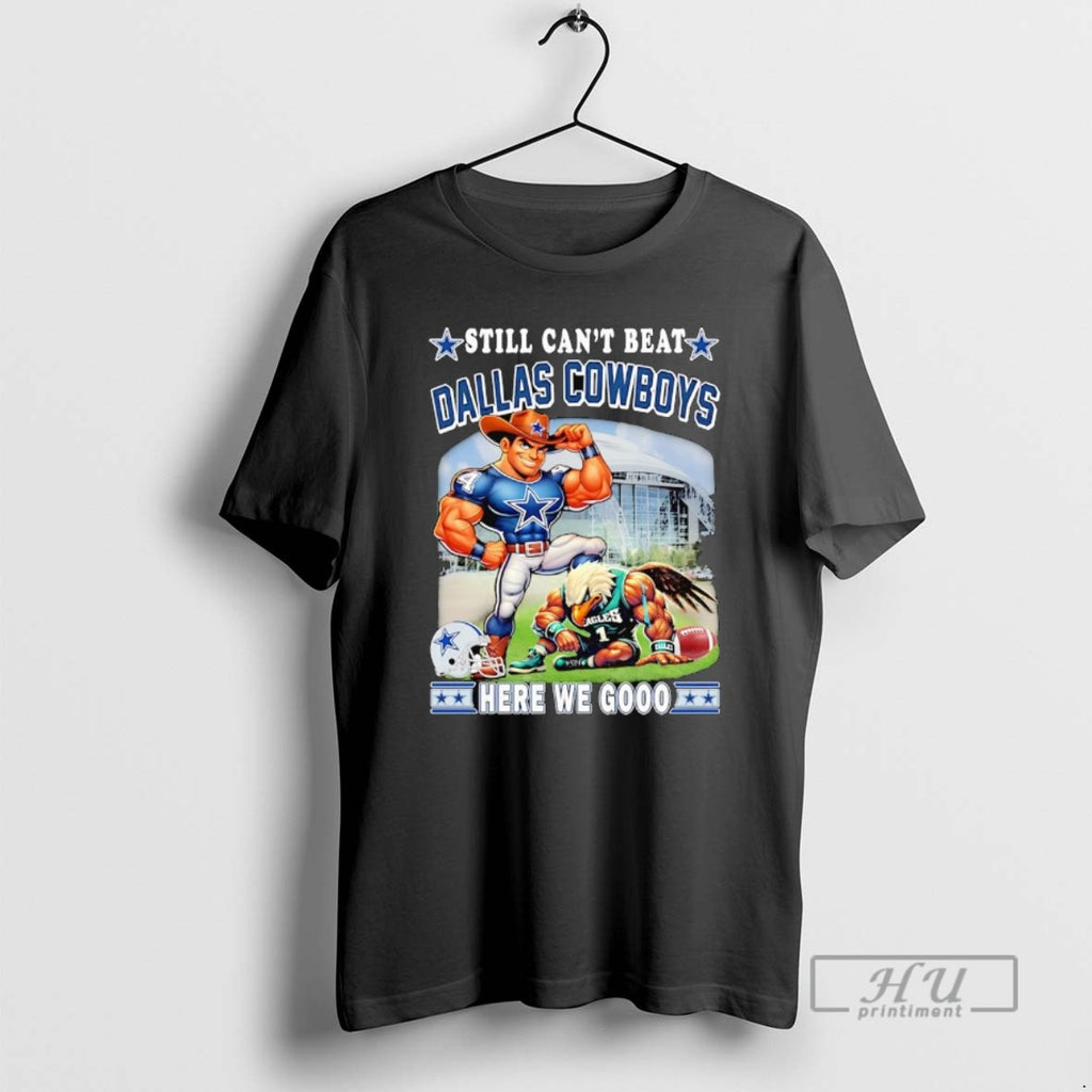 Officials Still Cant Beat Dallas Cowboys Here We Go Mascot T Shirt