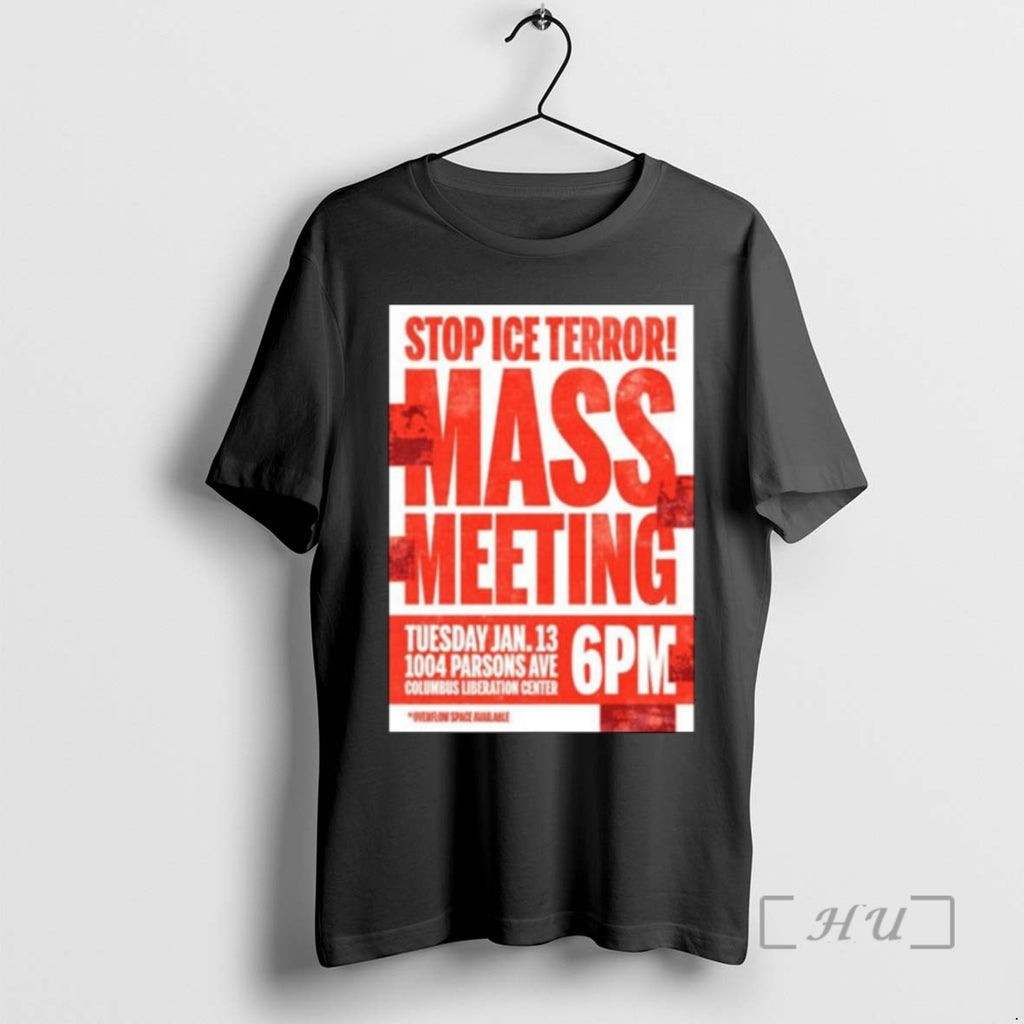 Officials Stop Ice Terror Mass Meeting January 13 2026