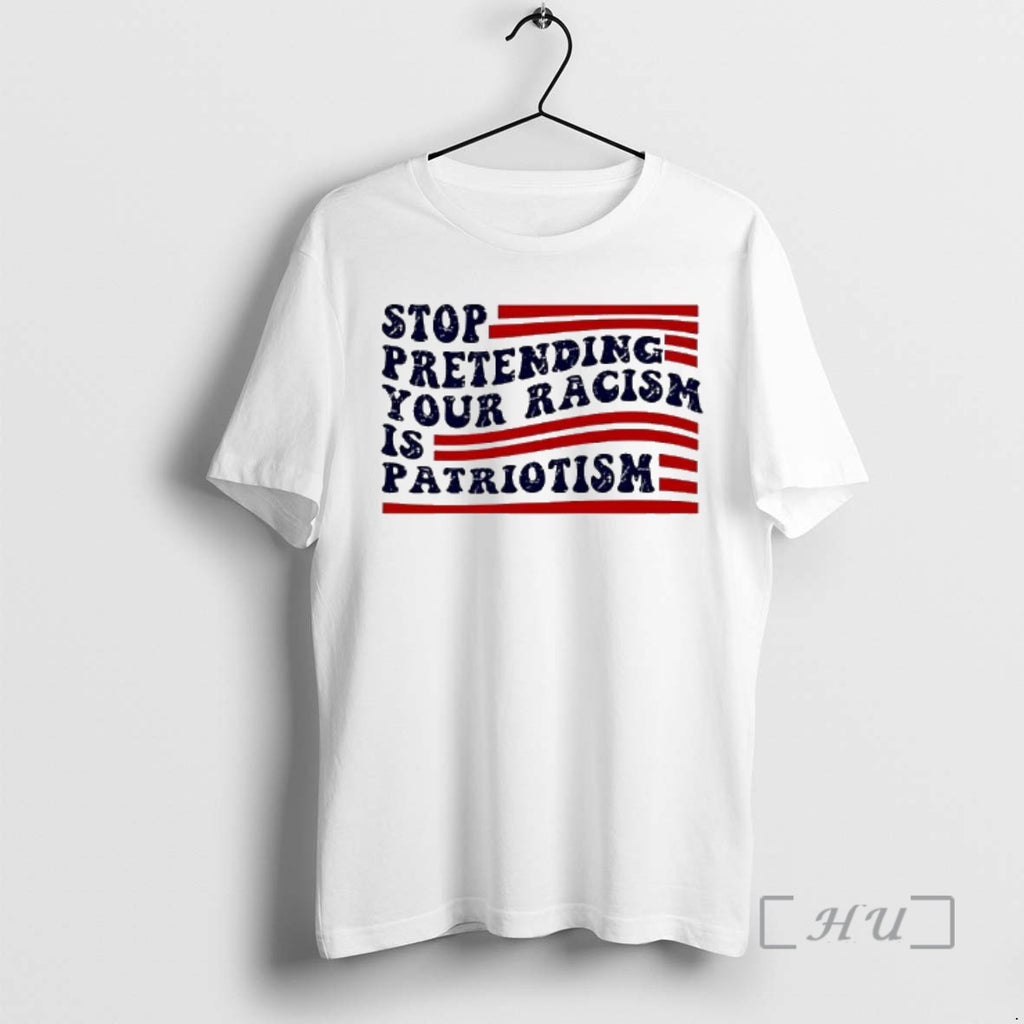 Officials Stop Pretending Your Racism Is Patriotism Graphic