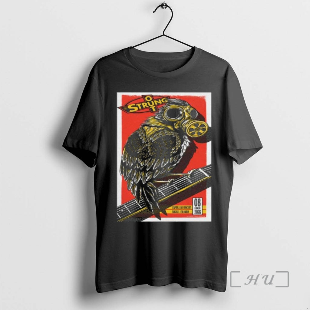 Officials Strung Out February 8 2026 At Capital Music By Relevent Show Premium T Shirts