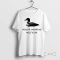 Officials Stupid Canadian Wolf Bird Logo