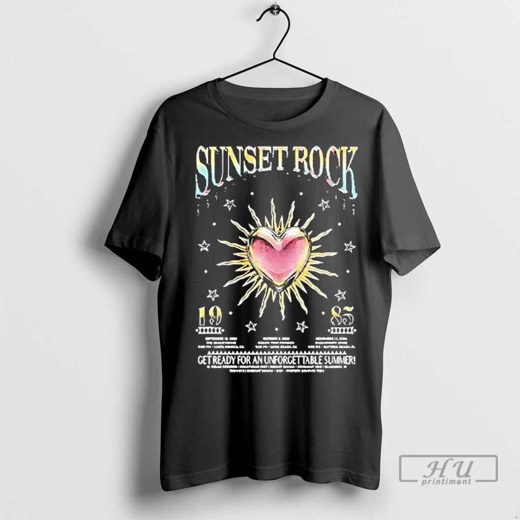 Officials Sunset Rock Get Ready For An Unforgettable Summer Since 1985 T Shirt