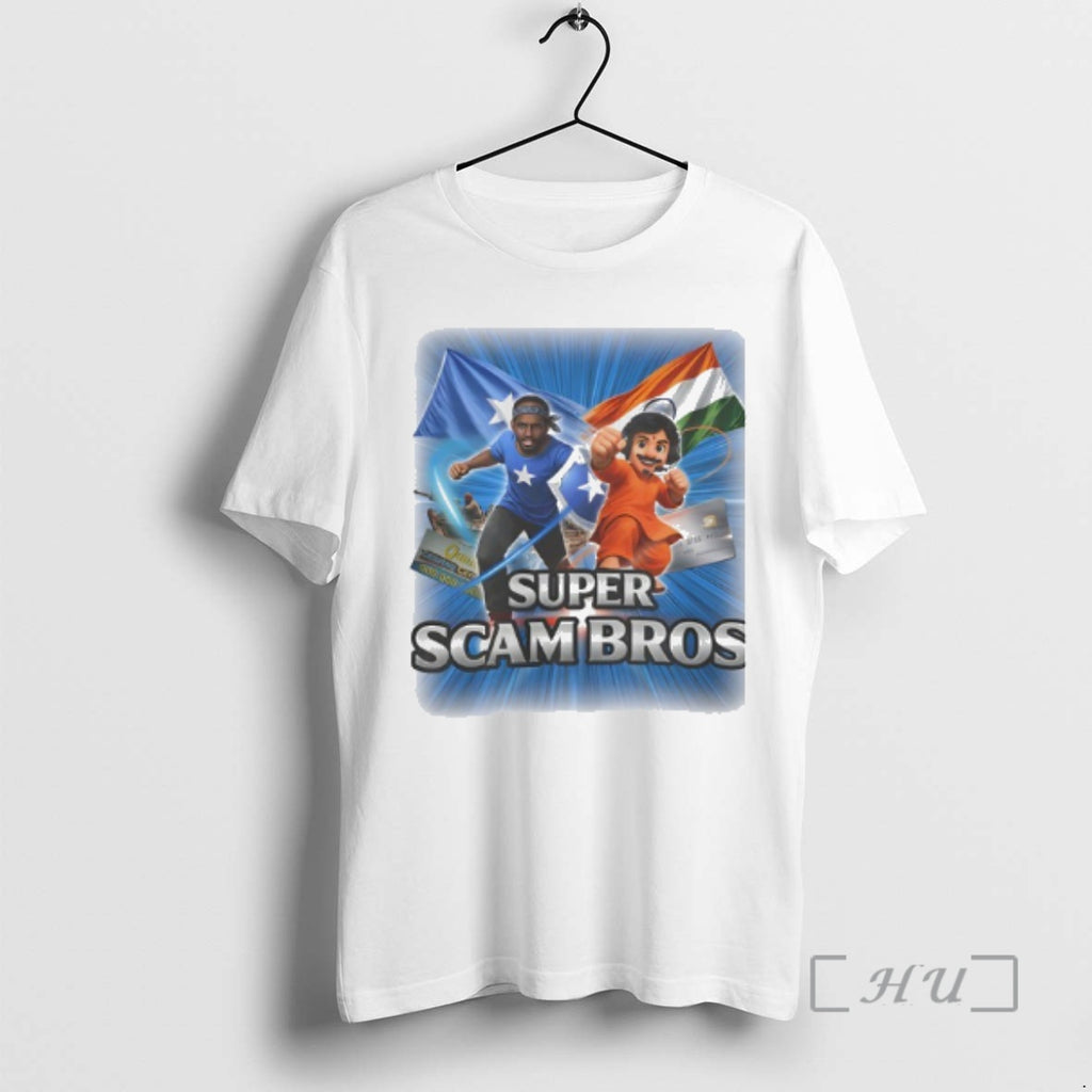 Officials Super Scam Bros Flag